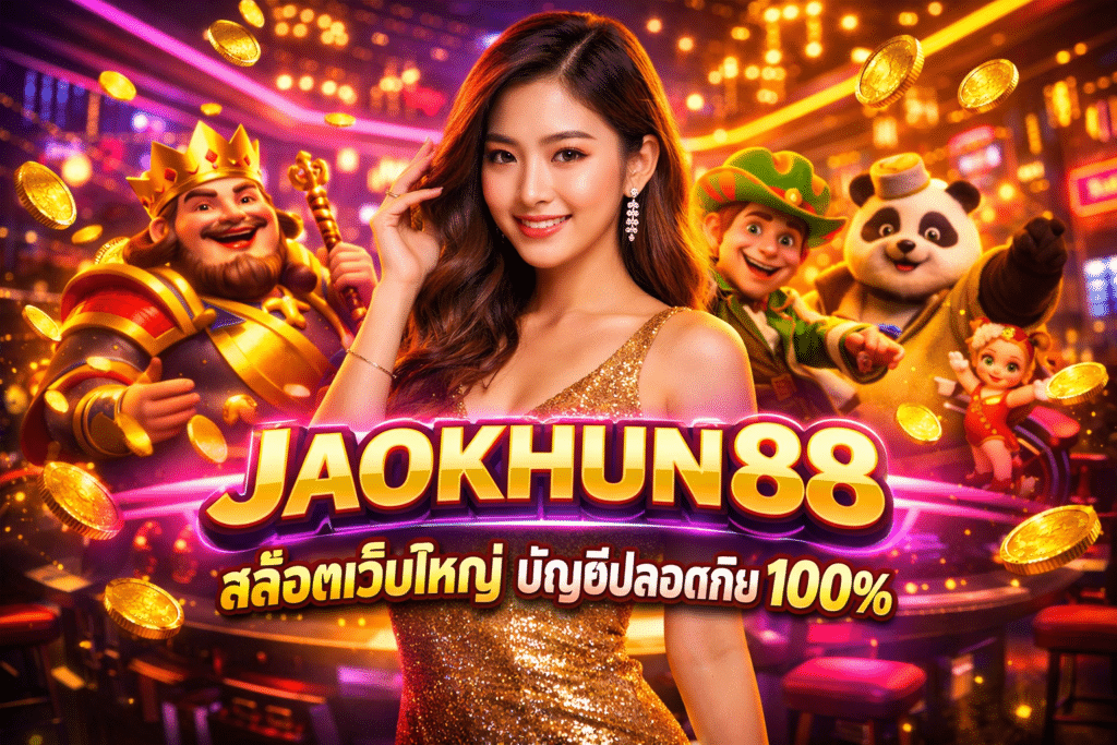 JAOKHUN88 สล็อตเว็บใหญ่ บัญชีปลอดภัย 100%