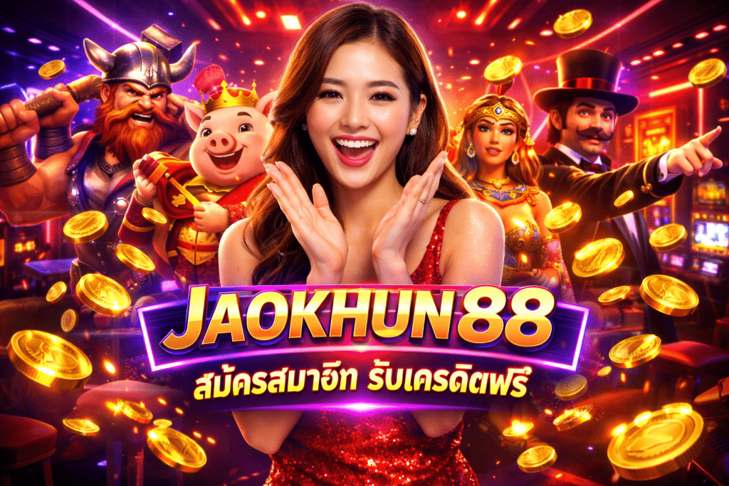 JAOKHUN88 สมัครสมาชิก รับเครดิตฟรี