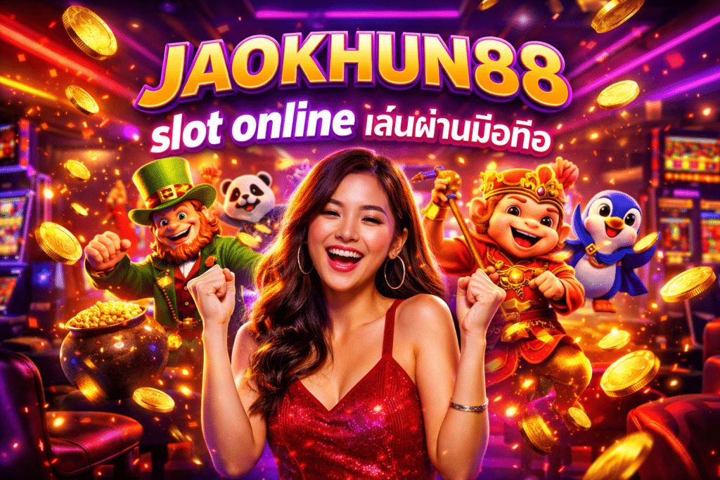 JAOKHUN88 slot online เล่นผ่านมือถือ
